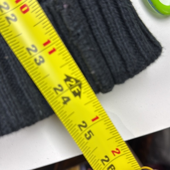 L-R-L Lauren Active Ralph Lauren Fleece Full Zip Sweater with Knit Sleeves - Picture 12 of 13